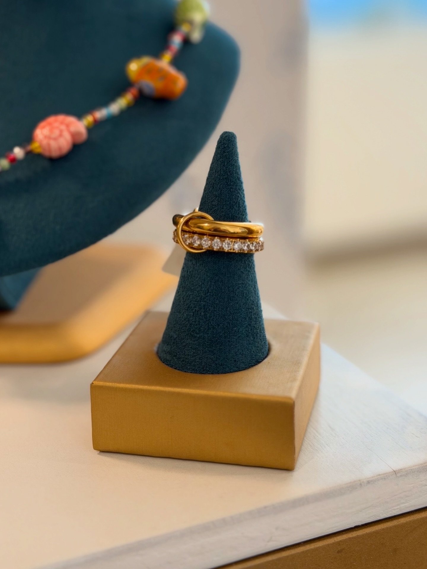 Set Anillos Pavé